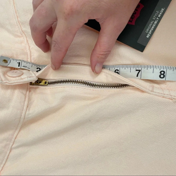 NWT Levis Loose Cargo Pant Size 31 Spring Pastel Cotton Cargo Pants - Picture 13 of 15